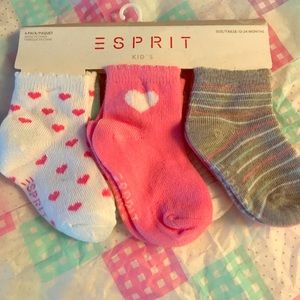 NWT baby girl socks by ESPRIT (6)